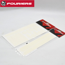 Fu law Fouriers transparent protective patch mountain bike frame rear lower fork anti-puncture chain protection