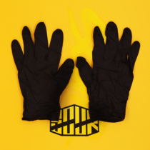 Graffiti protection tools｜Graffiti gloves special disposable thickened black gloves completely isolated from spray paint