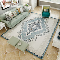 European carpet American light luxury Living room Coffee table carpet Sofa Bedroom bed mat Pastoral home high-end luxury
