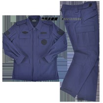 Cold just set autumn and winter New 21A composite plus velvet training uniform training uniform instructor security Airport duty suit