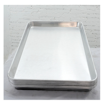 Rectangular 40*60 non-stick baking sheet Aluminum baking sheet Pizza oven baking mold baking sheet Oven special baking sheet
