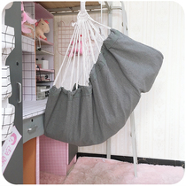 Huiyi Dormitory bedroom College student hanging chair Lazy cradle Swing chair Cute single hammock Student recliner falling chair