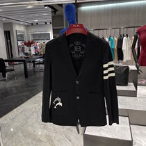 2021 autumn and winter New Fashion mens casual TB suit four-track bar anectic European goods ins Tide brand Europe station