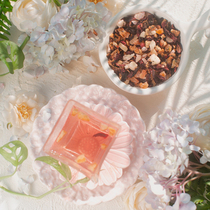 Autumn and winter limited cold tea good drink crying 100 grams watermelon litchi fruit grain tea no sugar free flavor before going to bed