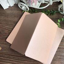 Pearl powder discount card pearlescent color blank discount card teacher greeting card Valentines day confession greeting card