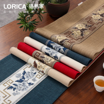 Luo Yi family new waterproof table flag tea table fabric long strip tea mat Zen tea table tea table table cloth table tea cloth