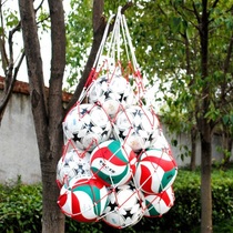 Large net bag Ball bag Basketball bag Football bag Extended thick rope bag Ball net bag Flat rope can hold 10 balls