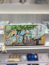 House of Everything Japan tsumori chisato Japanese cowhide sheepskin graffiti wallet 57603