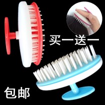 Hair washing brush head massager scalp massage brush Meridian comb scratching head scratch anti-itching brush head artifact