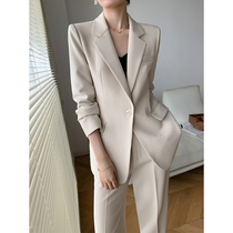 Advanced sense suit suit suit women Spring and Autumn big brand high-end British style fashion temperament fried street royal sister casual suit