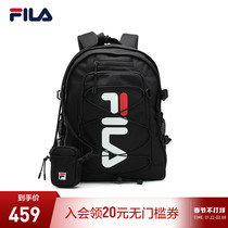 FILA FILA Official Men's Backpack 2021 Winter New Fashion Outdoor Commuter Large Capacity Computer Bag