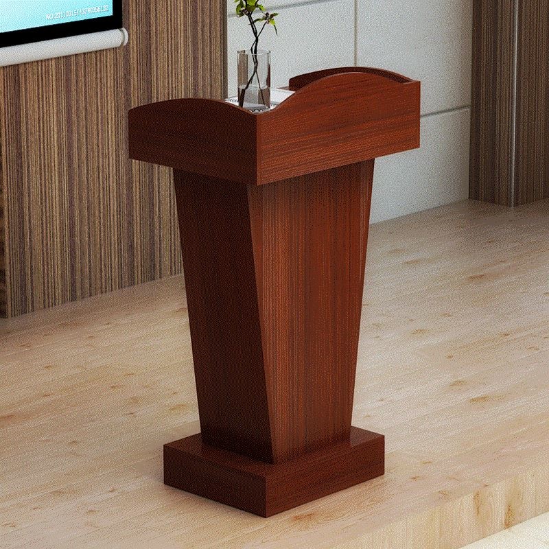 Podium with drawer Podium welcome desk black paint reception desk fresh desk consultation desk creative class pre-class commentary desk