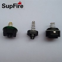 Original Supfire T6 flashlight spare parts M2 switch repair L6 C8 tail spring switch