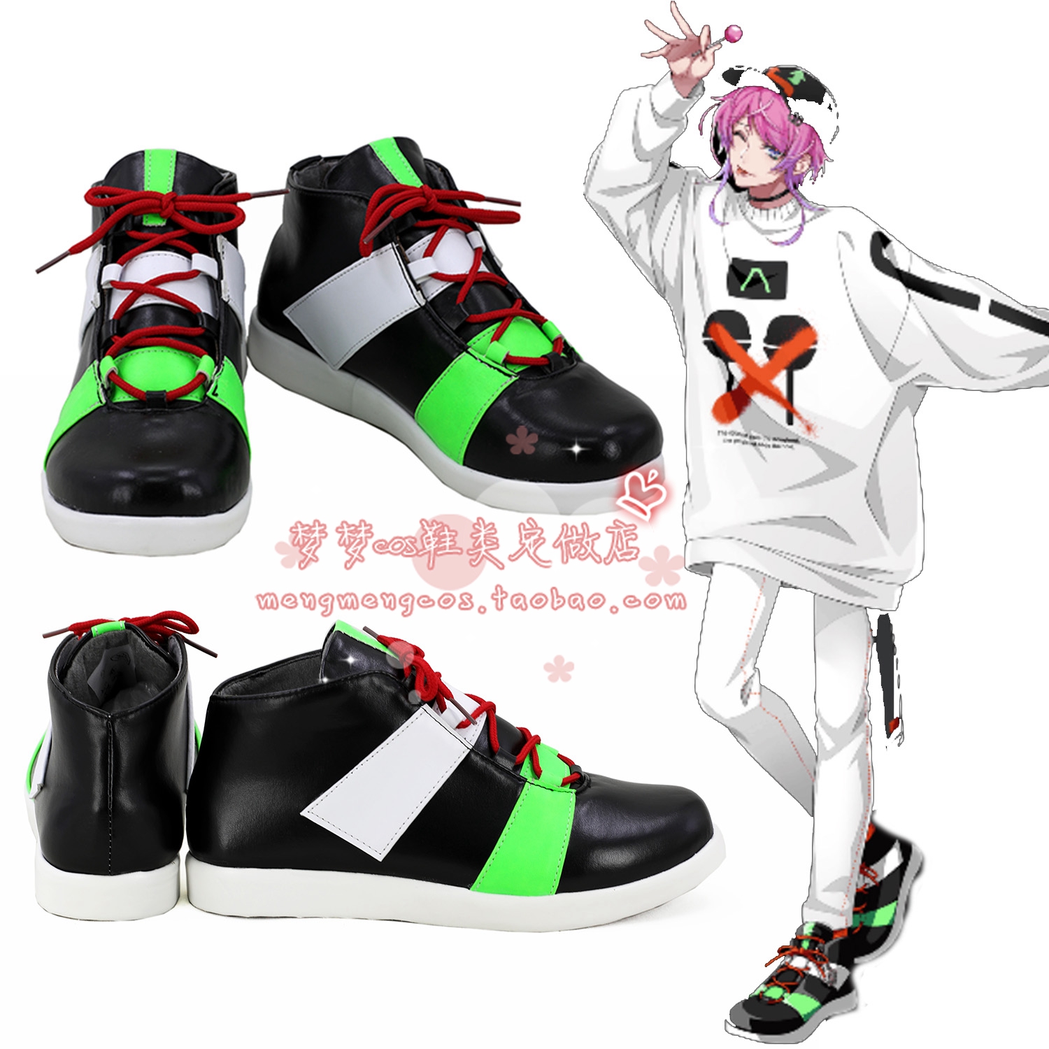 Kakegurui Runa Yomozuki Cosplay shoes bhiner cosplay costume