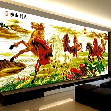八骏图手工刺绣-八骏图手工刺绣促销价格、八骏图手工刺绣品牌- 淘宝