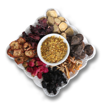 Authentic Old Beijing sour plum soup raw material bag homemade beverage sweet osmanthus plum powder commercial black plum juice raw material bag