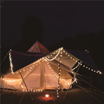 Outdoor camping decoration lights camping tent lights USB atmosphere battery lights camp LED lights solar hanging