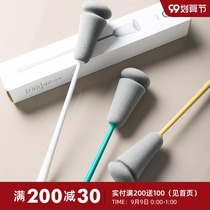 Half room groceries long handle Sponge Cup brush kitchen multifunctional cleaning brush anti-mold household kettle wine glass bottle brush