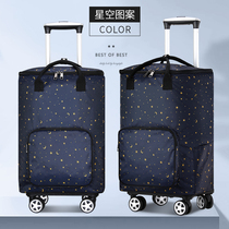 New products to buy vegetable car small pull car portable folding car trolley home light waterproof insulation shopping bag pull bag