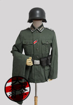 Yu Ting recommends German m40 field uniforms summer cotton HBT next reenactment ww2 props costume film and television