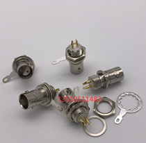 BNC female double-pin one-pin one-hole male and female integrated special RF connector BNC Q9 female double-pin coaxial head