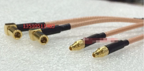 RF coaxial SSMB-KW MMCX-J jumper SSMB curved female to MMCX public network bridge RG316 feeder 50 ohms