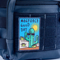MagForce Maghor MP9129 Good Day Velcro Emblem Personality Outdoor Backpack Sticker