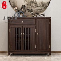 Wujinmu new Chinese sideboard entrance hall porch cabinet dining table decoration cabinet tea cabinet simple partition cabinet wine cabinet