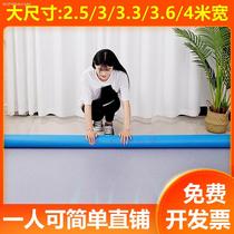Engineering floor leather thick ground rubber commercial wear-resistant plastic kitchen office direct floor stickers