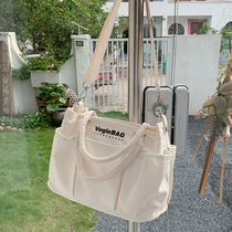 Mommy Bag Summer Handheld 2021 New Sails Bag Large Capacity Casual Korean Version Slanted Satchel Tote Bag