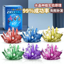 Childrens educational fun science small experiment handmade DIY self-planting crystal growth chemical planting Crystal