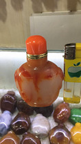 Ethnic minority handicrafts Mongolian snuff bottle new products Imitation Agate traditional return gifts for sale 2