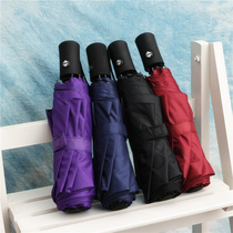 Umbrella Summer net face parasol sunscreen three-fold umbrella umbrella rain and rain dual-use manual