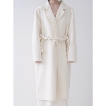 EachotheR Nordic small crowdsourced independent design Jane about cream white hemp flower braid with double sided wool