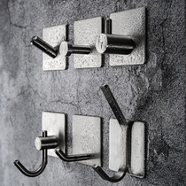 3 stainless steel strong hooks home kitchen toilet wall without punching single load-bearing hook hook