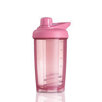 Portable portable shaking Cup outdoor sports fitness water cup with scale kettle mixing ball milkshake protein powder Cup