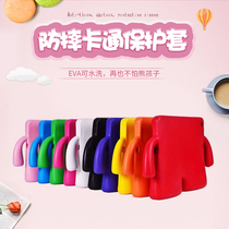 Children iPad Anti-fall Air Apple Pro Protective sleeves Mini flat 1 2 3 4 5 6 7 8 9 Cartoon 9 7 10 2 10 5 11