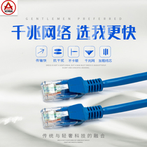 Pure copper gigabit super five network cable 10m15m20m30m engineering unshielded oxygen-free copper broadband network cable