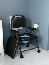 The toilet stool for the elderly Pregnant woman sitting on the toilet toilet shelf Household squat toilet stool stool stool chair Rural