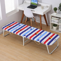 Office simple bed portable small folding bed single bed home marching bed lunch bed female adult nap artifact