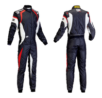 Fireproof racing suit Flame retardant breathable fabric FIA China Auto Federation certified one-piece suit