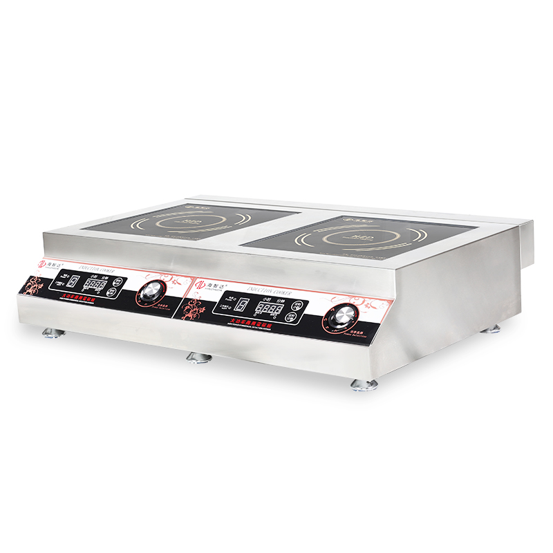 Haizhida high-power commercial induction cooker 5000W double-head multi-head commercial electromagnetic double stove hanging soup porridge