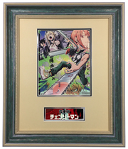 Collection Fujimoto tree autographed photo framed with SA certificate chainsaw man