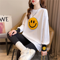 Pregnancy Woman Dress Spring Autumn Money 2022 New suit out of fashion Net Red sweatshirt Undershirt Easy for Spring Fashion blouses