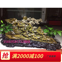 Ebony gloomy wood eight-horse root carving Jinsi Nan wood carving wood eight horses Jinsi Nan small leaflet Zhennan decoration crafts