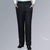 Haoqun 90% white duck down outer wear high waist down pants middle-aged and elderly parents pants men and women same style inner wear thick and versatile