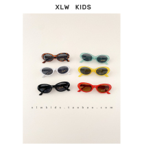 ins wind children recessed styling sunglasses summer small crowns new male and female baby street take sunscreen sunglasses