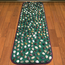  Natural rare rainstone pebbles Foot massage pad Foot foot massager Walking blanket Toe platen Stone road mat