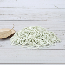  Rubber band Rubber ring cowhide rib 08 white rubber band latex ring holster diameter 2CM cm 1 kg