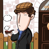 (curator hand painted) Unique cute little long face Color original hand-painted head custom